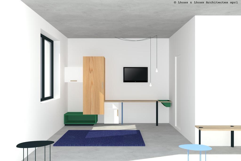 Hotel Belvue Sint-Jans-Molenbeek Szoba fotó
